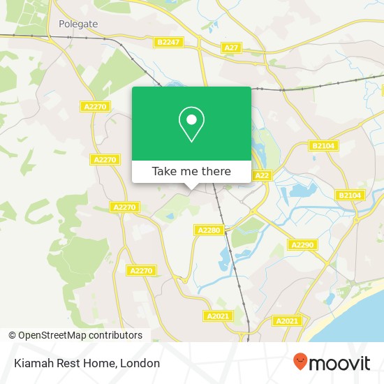 Kiamah Rest Home map