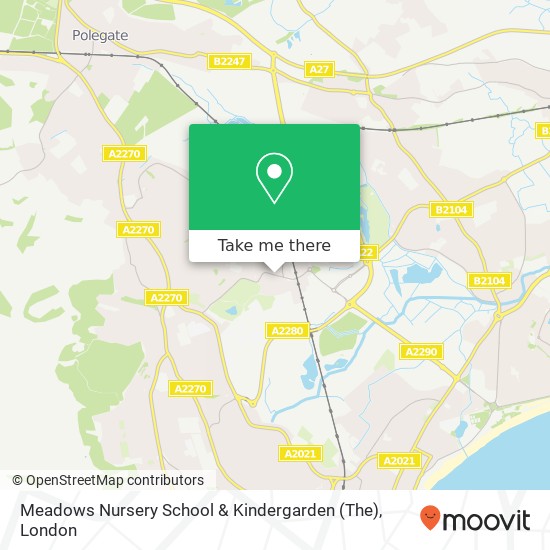 Meadows Nursery School & Kindergarden (The) map
