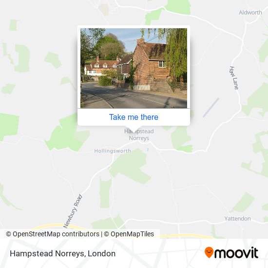 Hampstead Norreys map