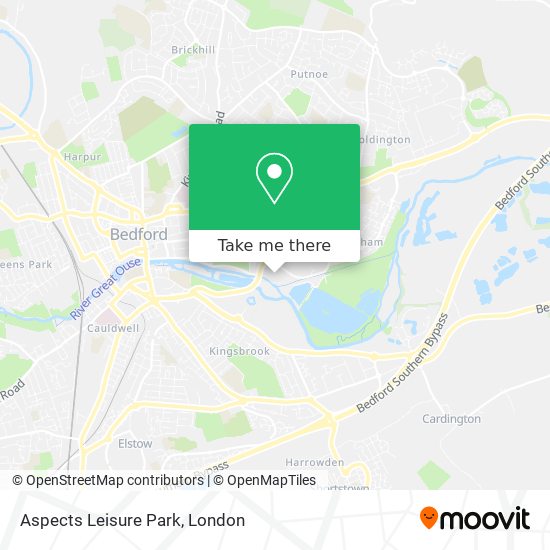 Aspects Leisure Park map