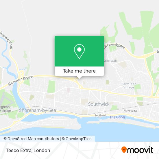 Tesco Extra map