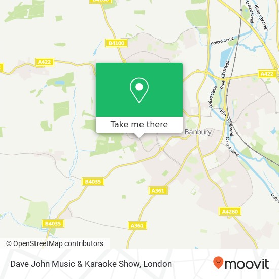 Dave John Music & Karaoke Show map