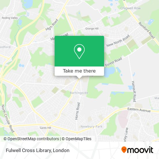 Fulwell Cross Library map