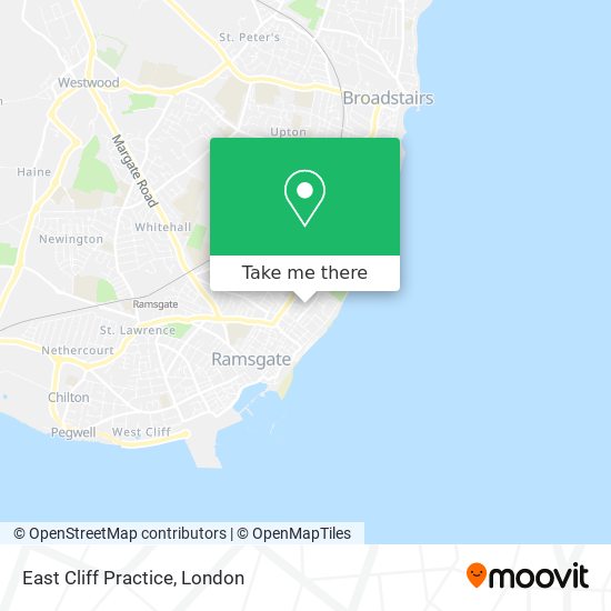 East Cliff Practice map