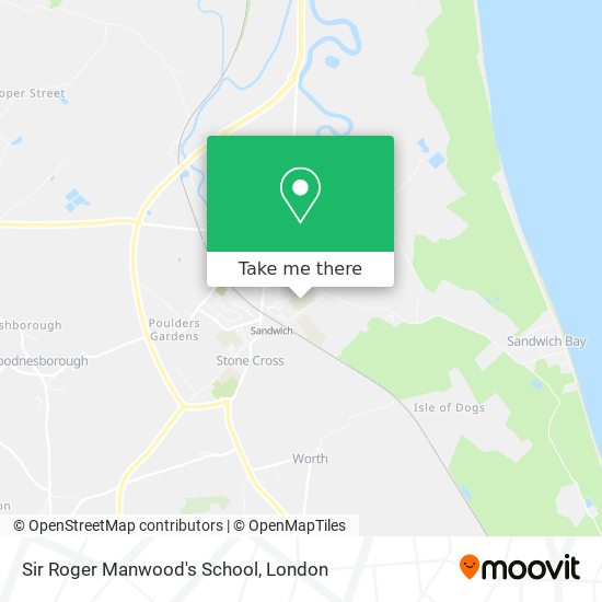 Sir Roger Manwood's School map