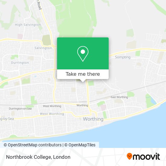 Northbrook College map