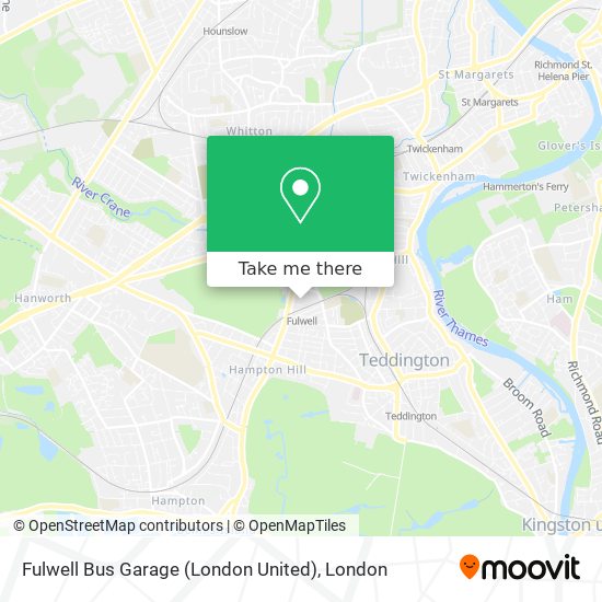 Fulwell Bus Garage (London United) map