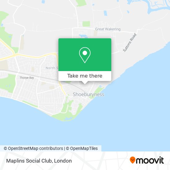 Maplins Social Club map