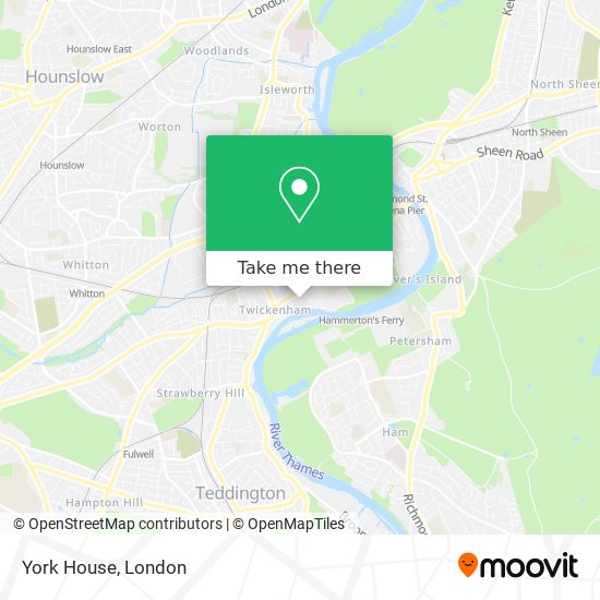 York House map