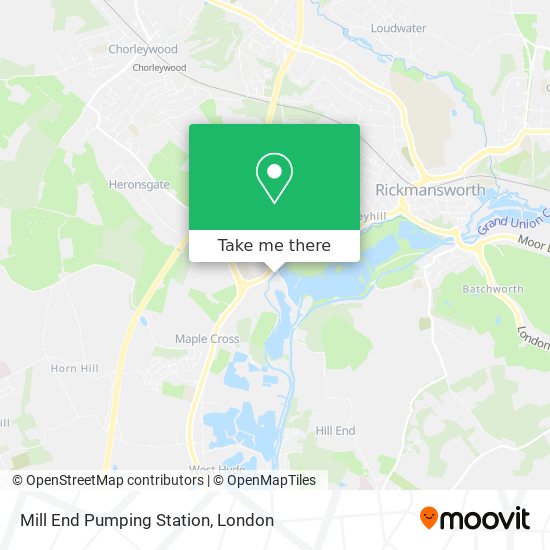 Mill End Pumping Station map