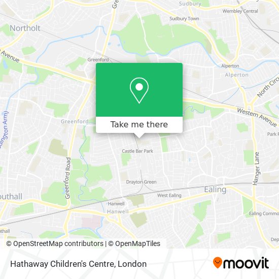 Hathaway Children's Centre map