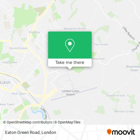 Eaton Green Road map