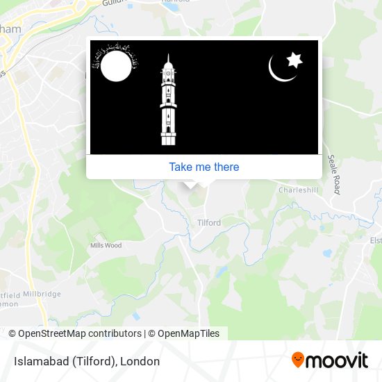 Islamabad (Tilford) map