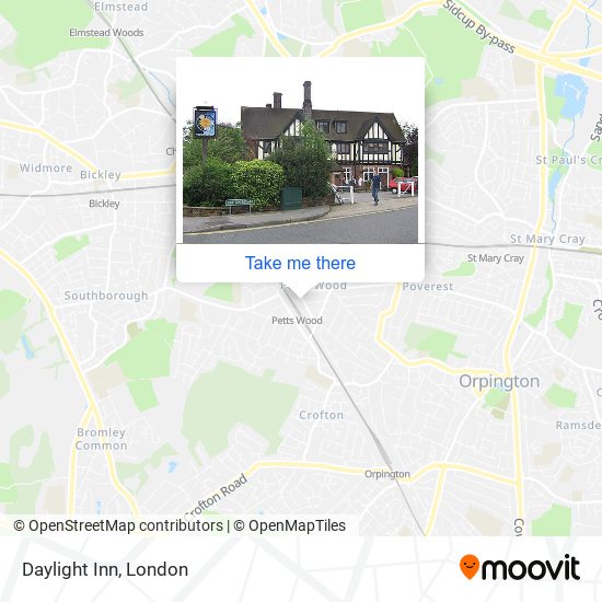 Daylight Inn map