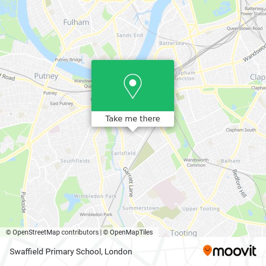 Swaffield Primary School map