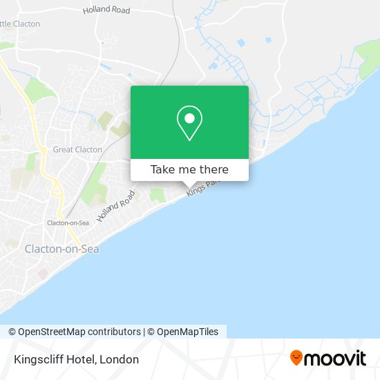 Kingscliff Hotel map