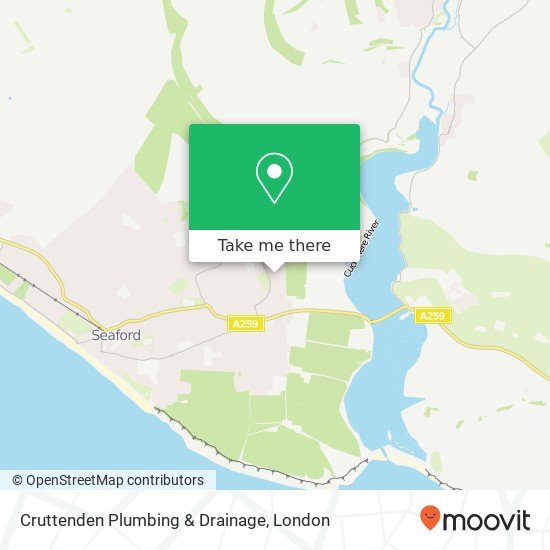 Cruttenden Plumbing & Drainage map