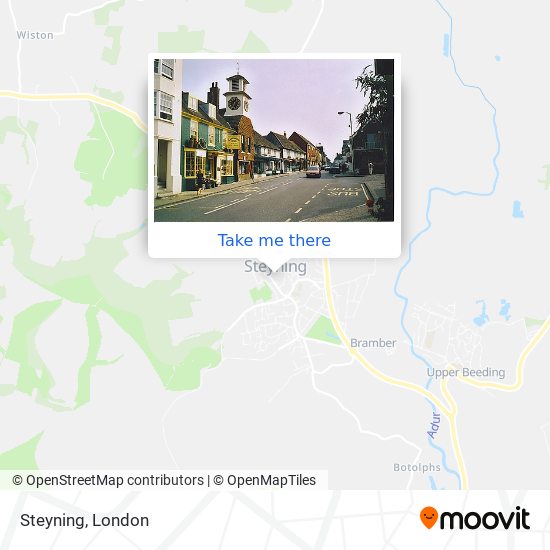 Steyning map