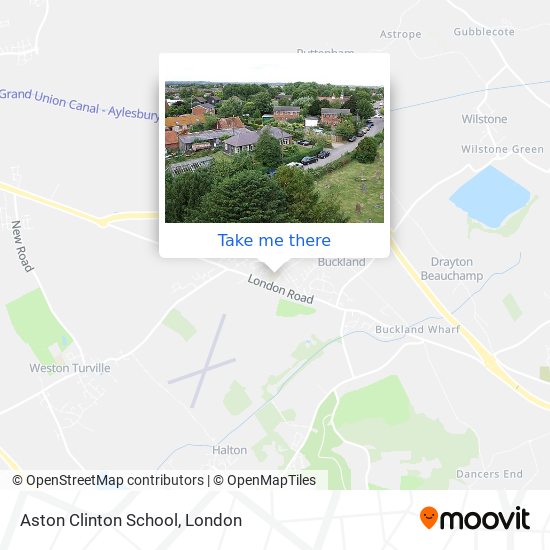 Aston Clinton School map