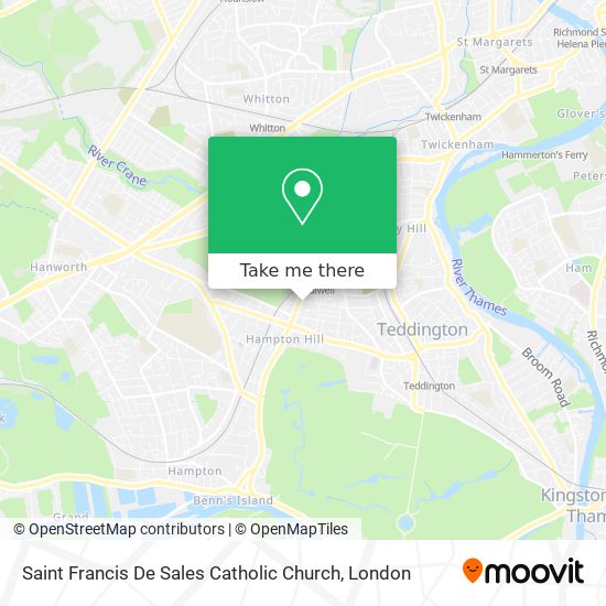 Saint Francis De Sales Catholic Church map