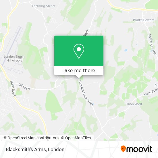 Blacksmith's Arms map