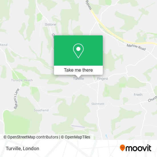 Turville map