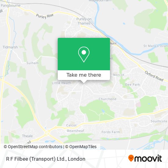 R F Filbee (Transport) Ltd. map
