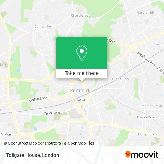 Tollgate House map