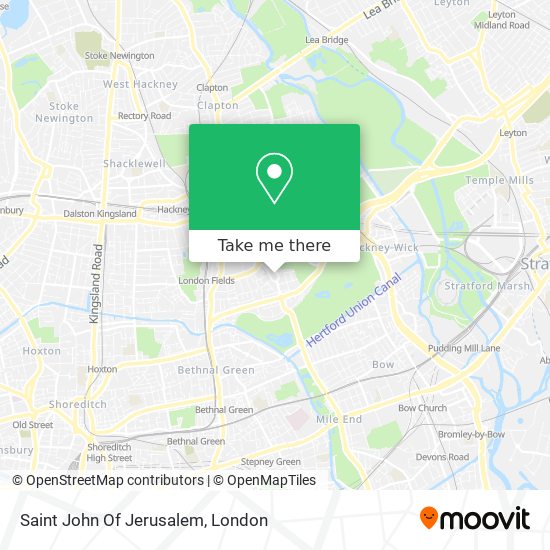 Saint John Of Jerusalem map