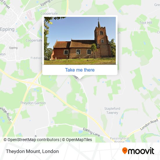 Theydon Mount map