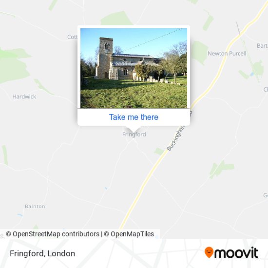 Fringford map