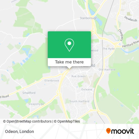 Odeon map