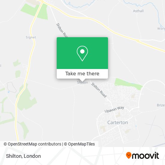Shilton map