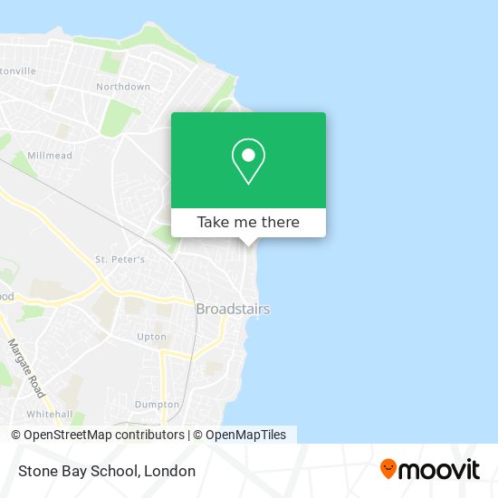 Stone Bay School map