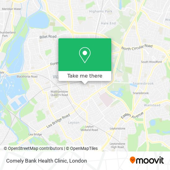 Comely Bank Health Clinic map