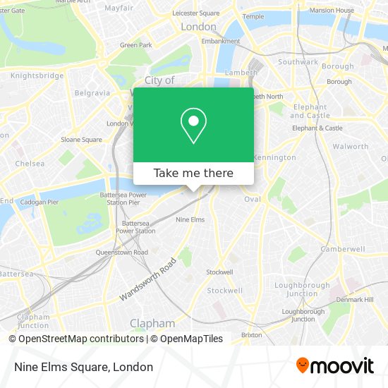Nine Elms Square map