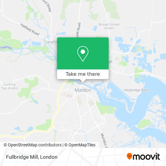 Fullbridge Mill map