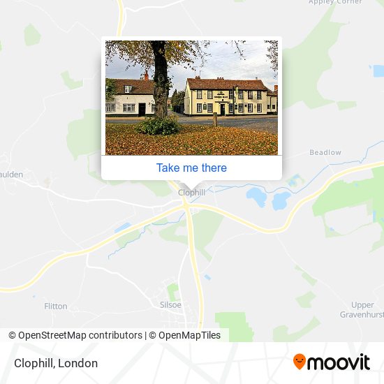 Clophill map