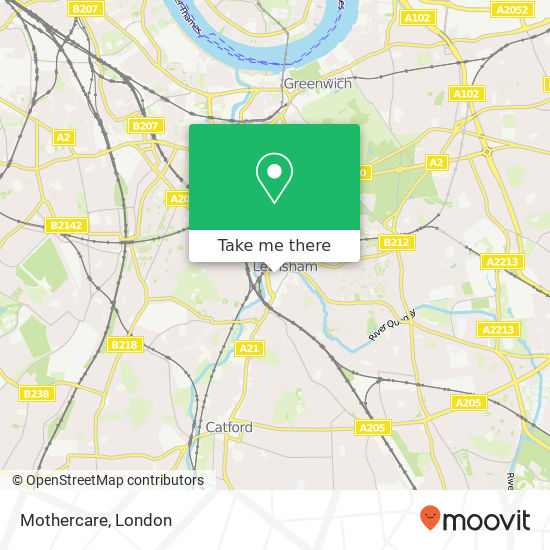 Mothercare map