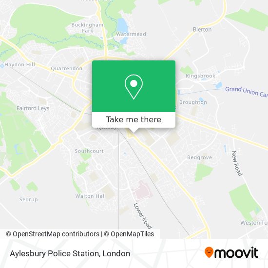 Aylesbury Police Station map