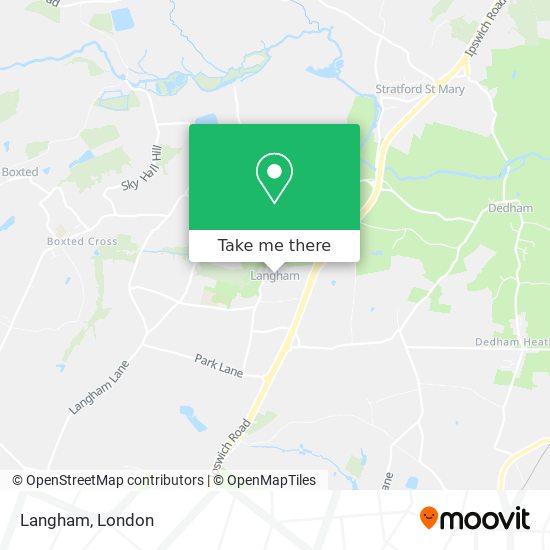 Langham map