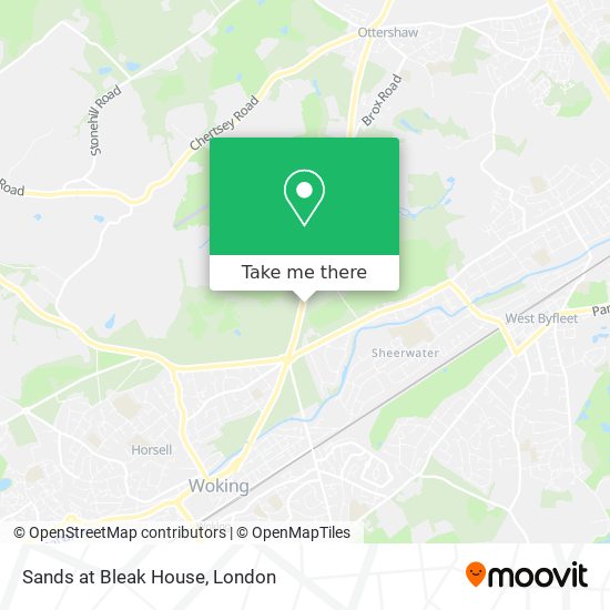 Sands at Bleak House map