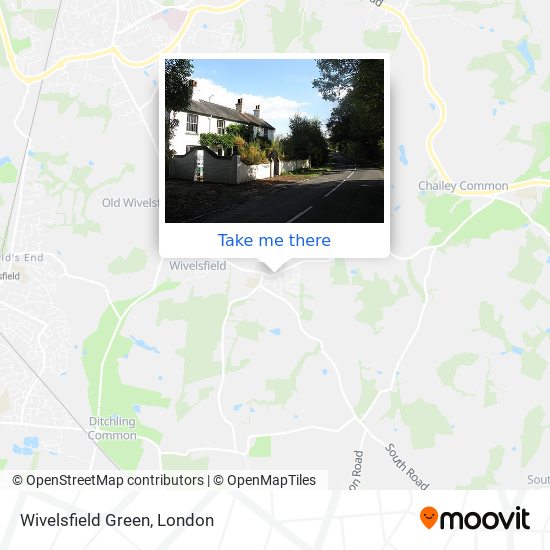 Wivelsfield Green map