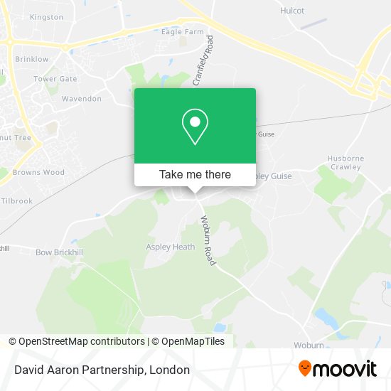 David Aaron Partnership map