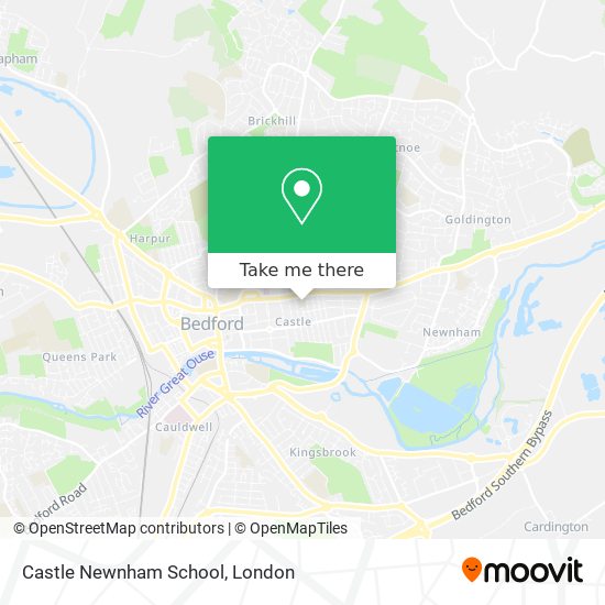 Castle Newnham School map