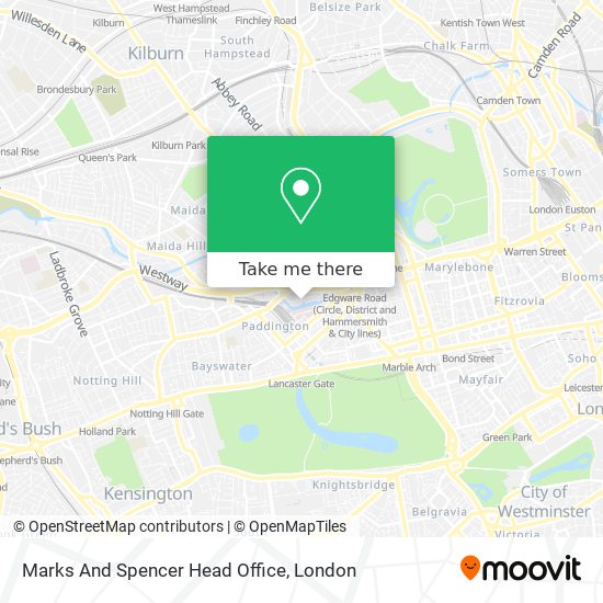 Marks And Spencer Head Office map