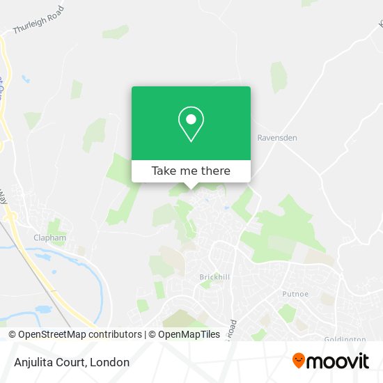 Anjulita Court map