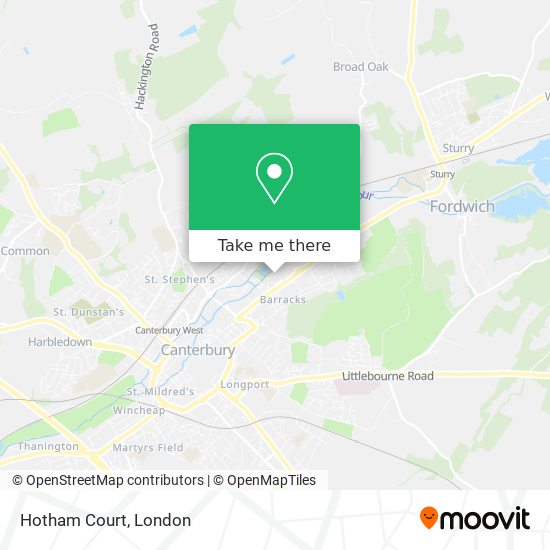 Hotham Court map