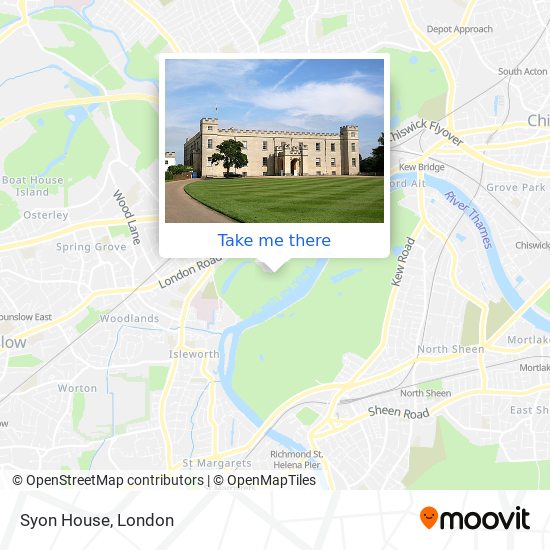 Syon House map