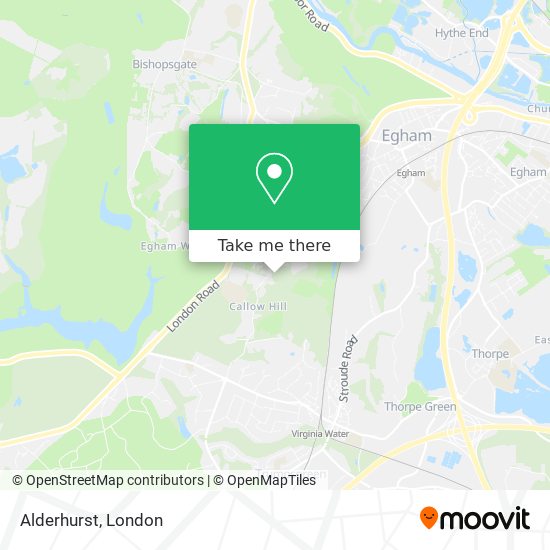 Alderhurst map